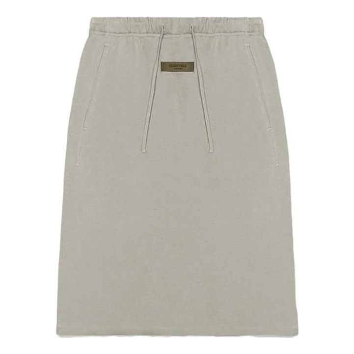 Hame Fear of God Fear of God Essentials SS23 Midi Skirt Beige | FOG-SS23-217