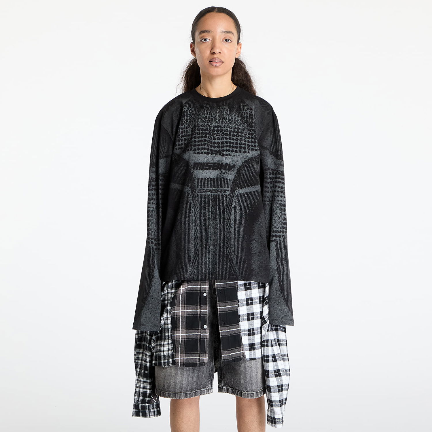 Villapaita MISBHV MISBHV Active Longsleeve Musta | 250M156, 0