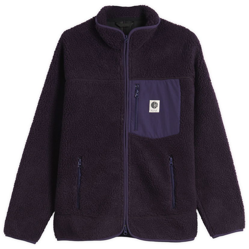 Takki Polar Skate Co. Kiki Fleece Jacket, Size Small Violetti | PSC-F25-5-DVI