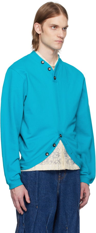 Villapaita ADER ERROR ADER error Ribbed Knit Sweatshirt Turkoosi | BO01SSSW0101TQ, 1