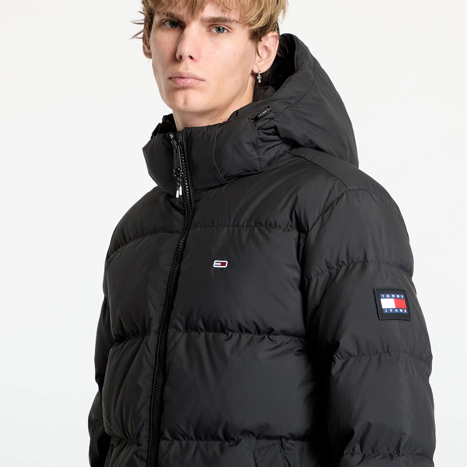 Parka Tommy Hilfiger Essential Down Parka Jacket Black Musta | DM0DM20466 BDS, 1