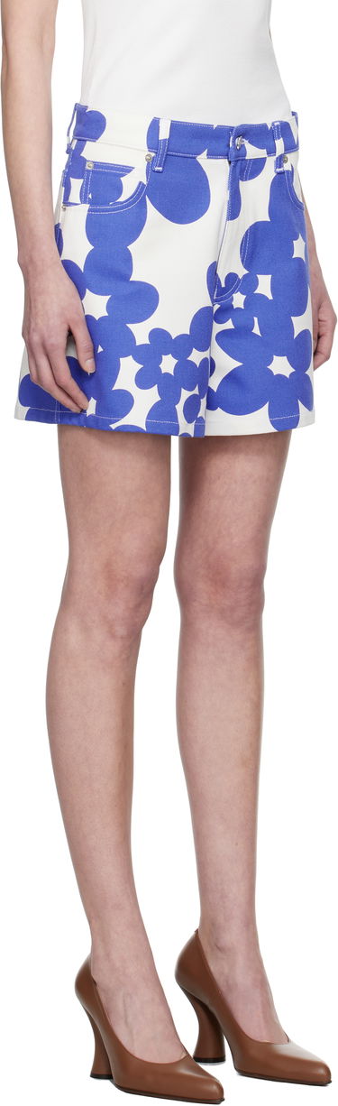 Shortsit Marni Marni Dillies Print Shorts Sininen | PAMA0543S0 UTC462, 1