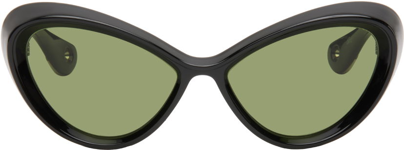 Aurinkolasit Jean Paul Gaultier Jean Paul Gaultier 'The Parisian Cat' Sunglasses Musta | 25/03-U-EY001-X059-00