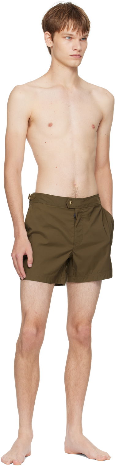 Uimapuvut Tom Ford TOM FORD Nylon Swim Shorts Vihreä | BSS001-FMN067, 3