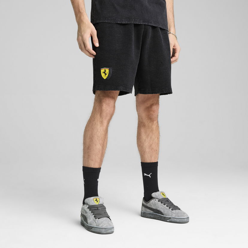 Shortsit Puma Scuderia Ferrari Desert Sun Shorts Musta | 631322_01