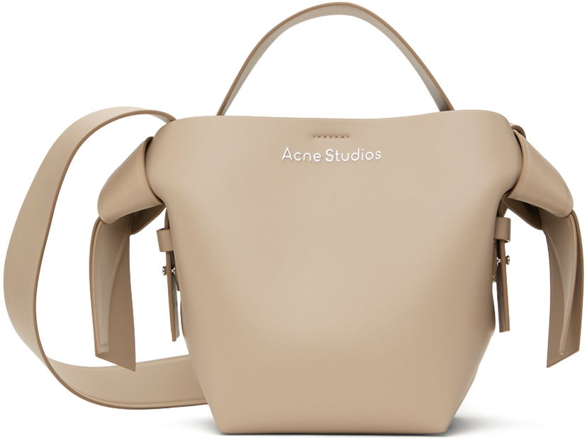 Olkalaukku Acne Studios Musubi Mini Bag Beige | A10340-