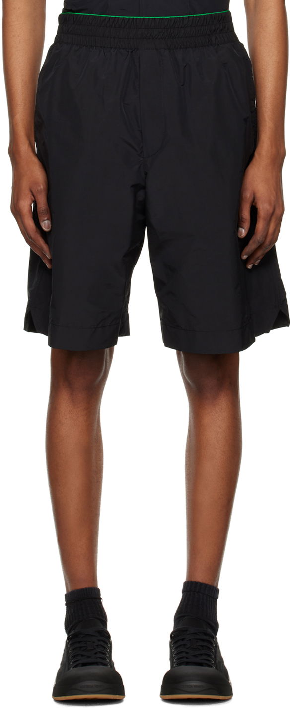 Shortsit Bottega Veneta Lightweight Shorts Musta | 744297 V2V50, 0