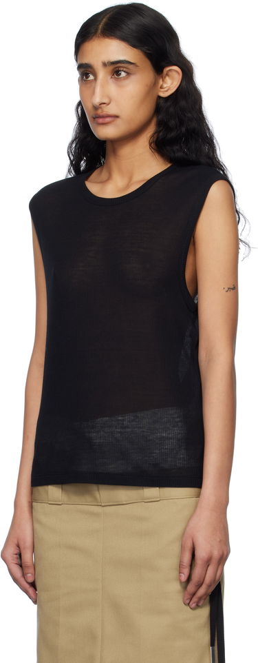 Hame Ann Demeulemeester Ann Demeulemeester Biba Sleeveless Tank Top Beige | 2510-W-JTO05-FA570-099, 3