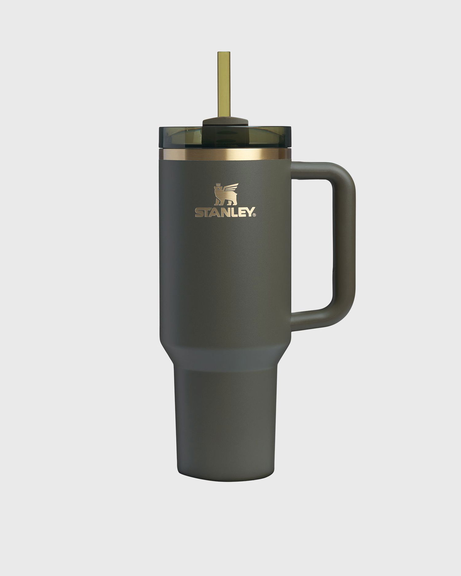 Juomapullo Stanley Quencher H2.O FlowState Handled Tumbler 40 oz with Straw Vihreä | 10-10824-988, 0