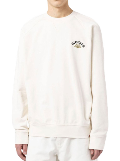 Villapaita Dickies Fort Crewneck Valkoinen | DK0A4XMIECR