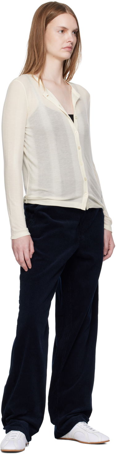 Housut A.P.C. A.P.C. Fergus Corduroy Pants Tummansininen | COHBB-M08500, 3