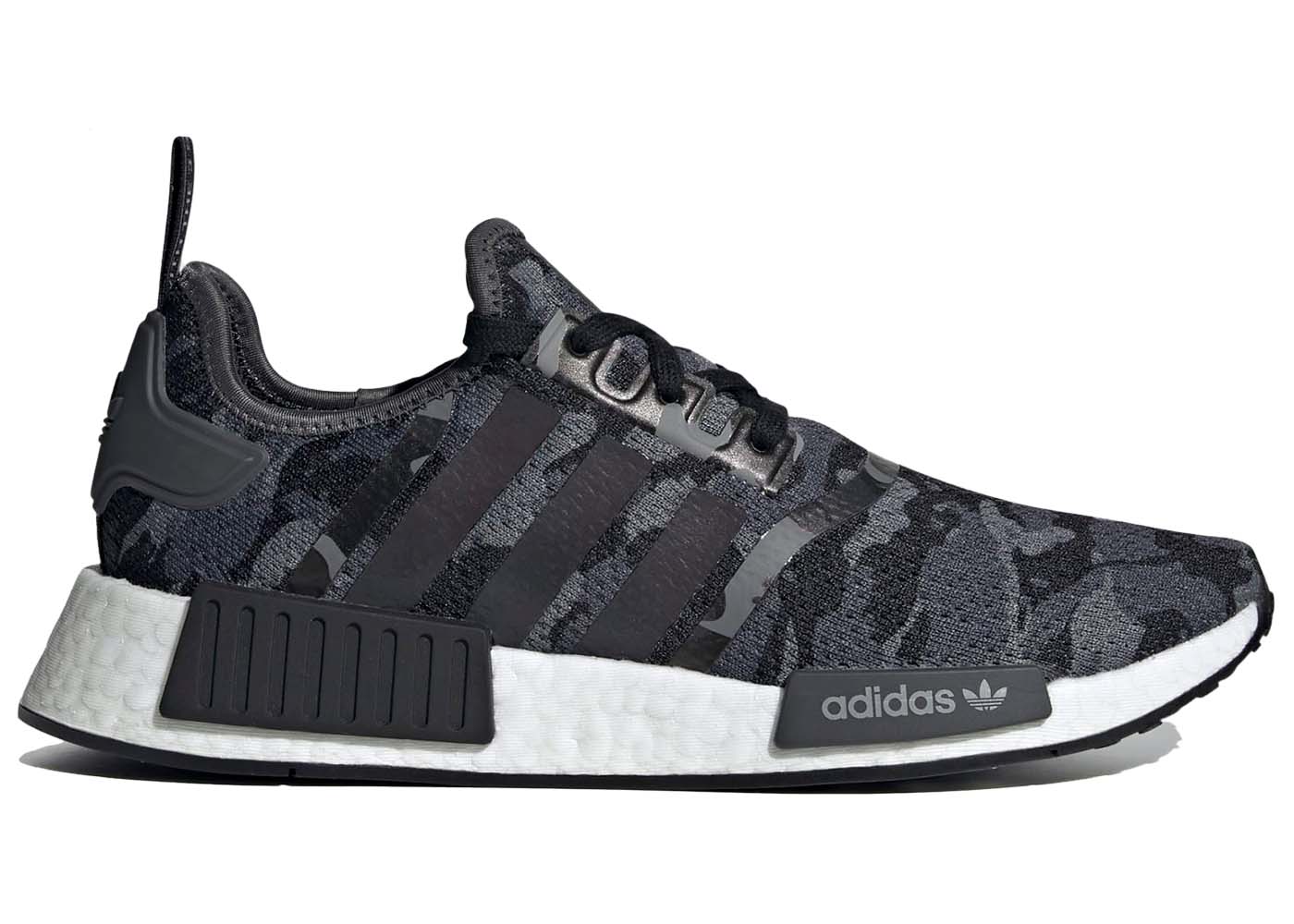 Tennarit ja kengät adidas Originals NMD R1 Camo Black Grey Musta | GV8797, 0