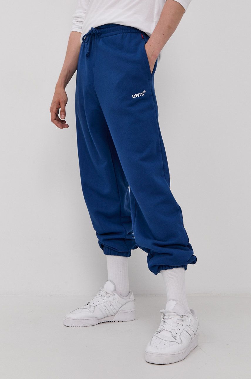 Verryttelyhousut Levi's ® Sweatpants Red Tab Tummansininen | A0767.0009, 0