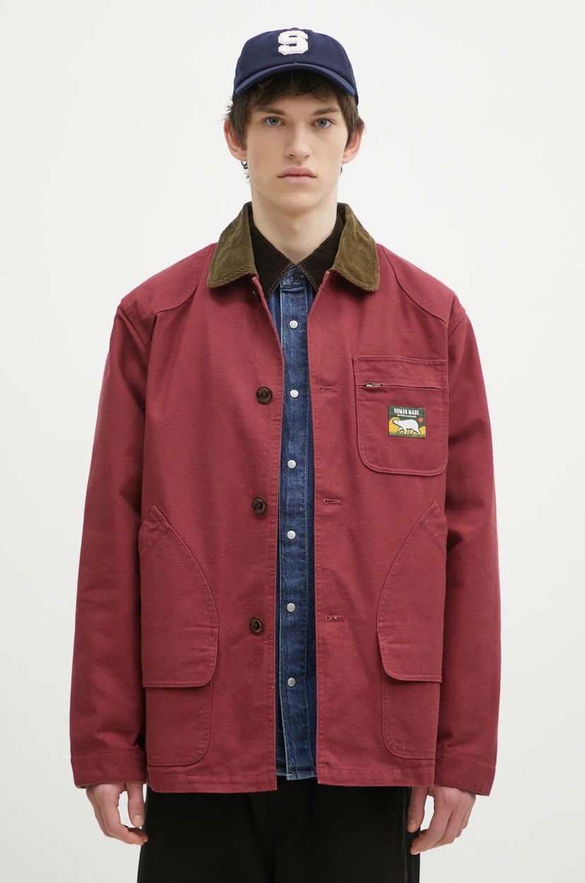 Takki Human Made Hunting Oversized Jacket Punainen | HM28JK030
