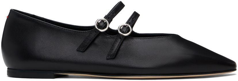 Vaatteet Aeyde Aeyde Franny Ballerina Flats Musta | A11-FL-VALS08FL148-SS25-800-007