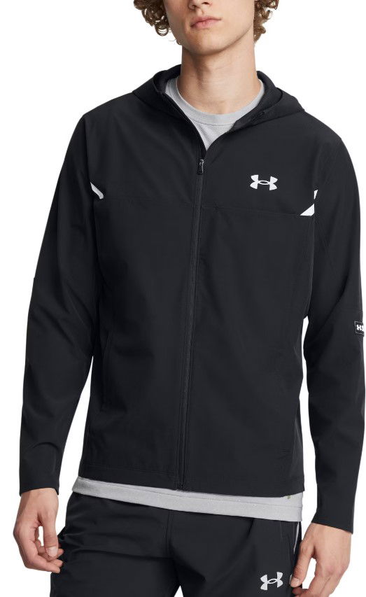 Tuulitakki Under Armour Vanish Woven Utility Hooded Jacket Musta | 1389255-001