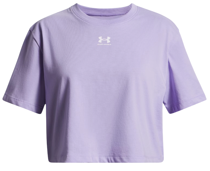 T-paita Under Armour Rival Short Sleeve T-Shirt Violetti | 1389755-538