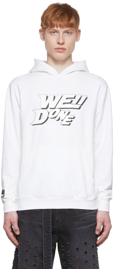 Huppari We11done We11done Hoodie Valkoinen | WD-TH1-22-622-U-WH, 0