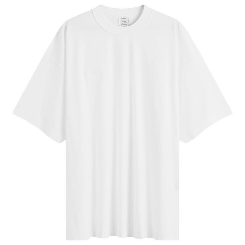 T-paita VETEMENTS Inside Out Label T-Shirt Valkoinen | UA65TR107W