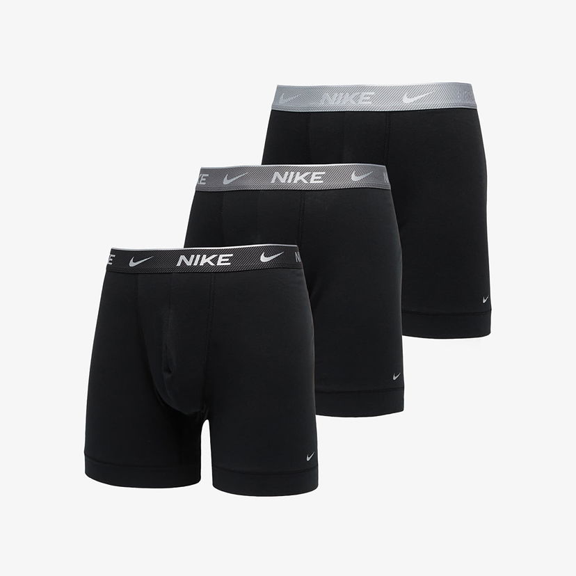 Nyrkkeilijät Nike Dri-FIT Boxer Brief 3-Pack Multicolor Musta | 0000KE1007-UA1