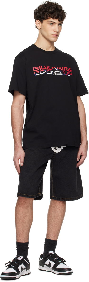 T-paita BILLIONAIRE BOYS CLUB Boys Club Mountain Logo Graphic T-shirt Musta | B24463, 3