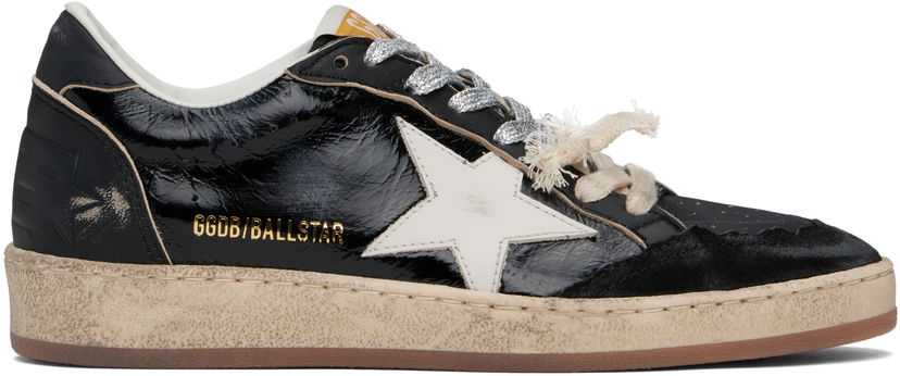 Tennarit ja kengät Golden Goose Golden Goose Ball Star Destroyed Toe Musta | GWF00853.F006821.90477
