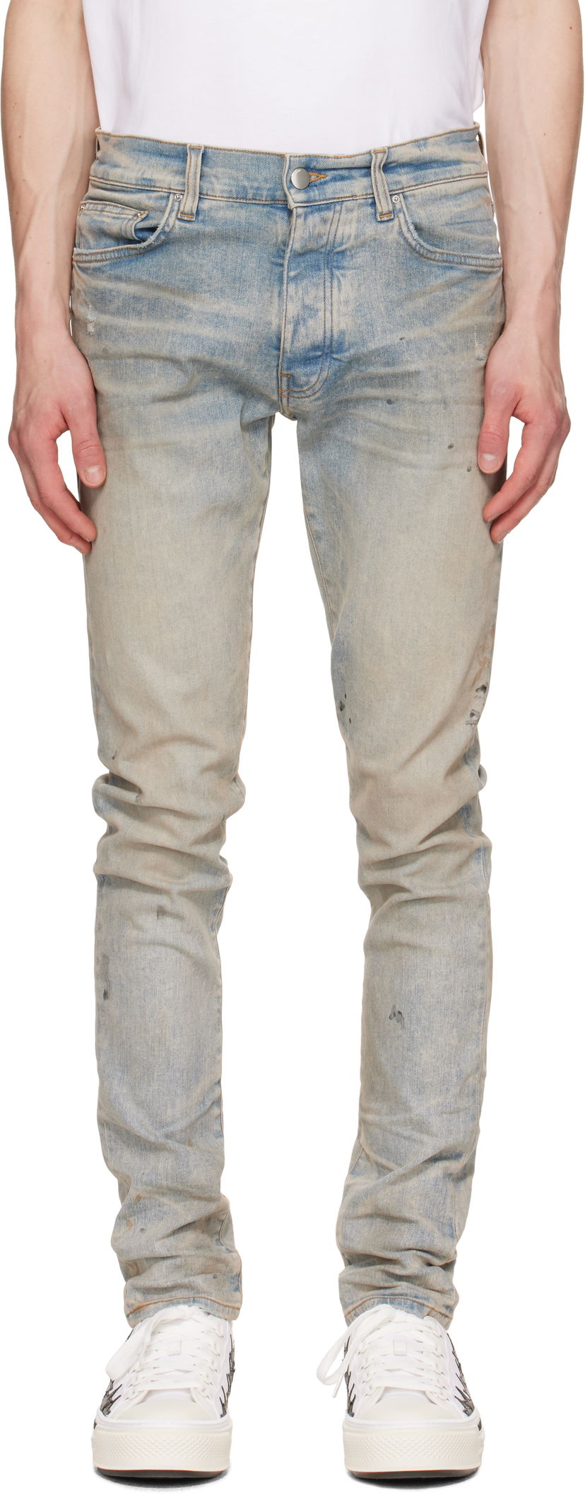 Jeans AMIRI AMIRI Stack Jeans Sininen | AMDNSY1159
