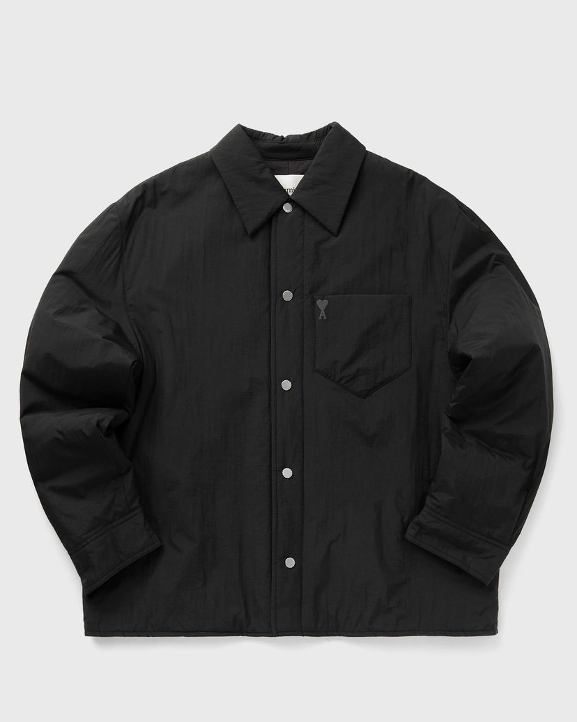 Puffer takki AMI Loose Padded ADC Overshirt XXL Musta | HJK248.PA0009-001