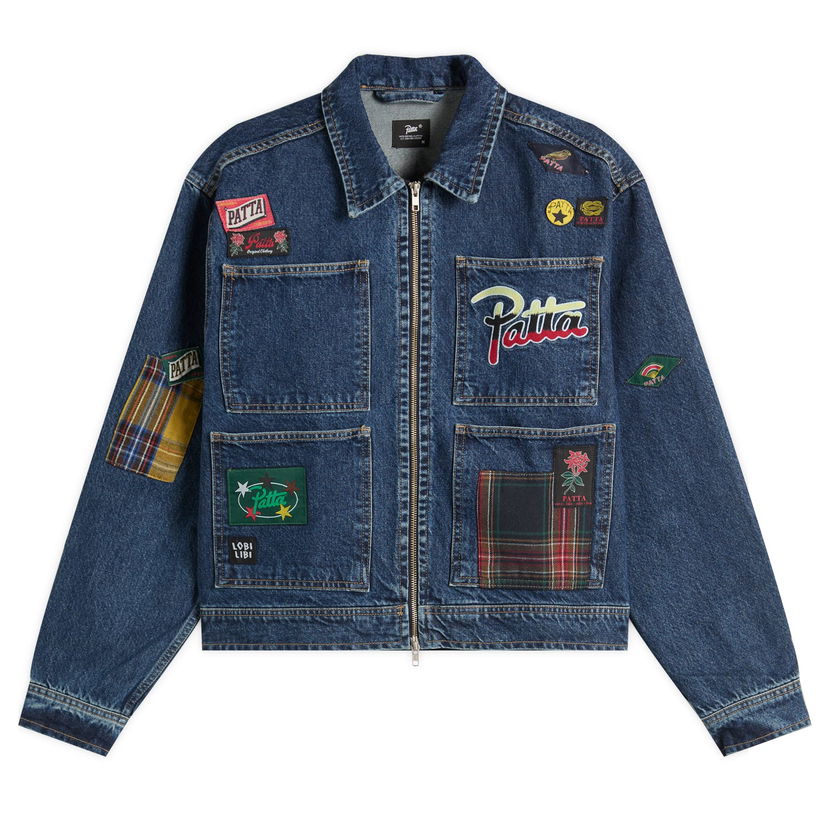 Takki Patta Patta Whole Lotta Labels Denim Jacket Sininen | POC-AW25-4200-348-0022-197