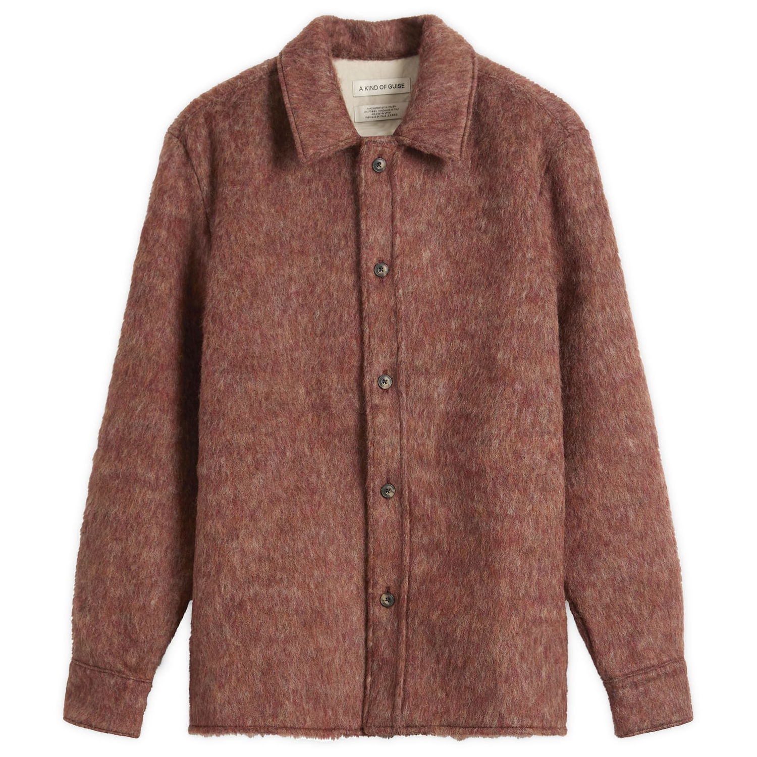 Paita A Kind of Guise Cullu Hairy Overshirt Punainen | 157-14802-618, 0