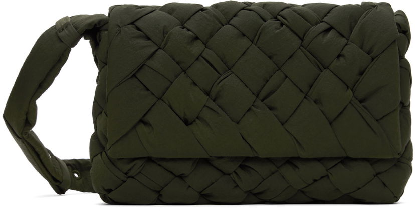 Olkalaukku Bottega Veneta Bottega Veneta Small Rumple Shoulder Bag Vihreä | 795498 V4GE1 3203