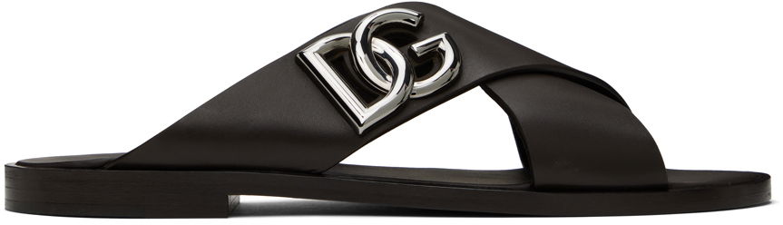 Tennarit ja kengät Dolce & Gabbana DG Light Slides Musta | A80440AO602, 0