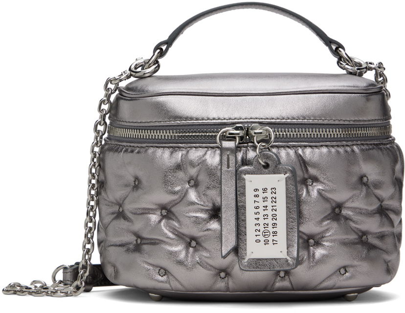 Käsilaukku Maison Margiela Glam Slam Vanity Pouch Metallinen | SB2WD0091 P6800