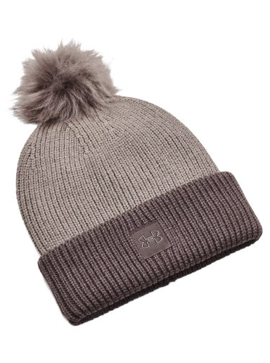 Pipo Under Armour UA Halftime Ribbed Pom Beige | 1373098-294