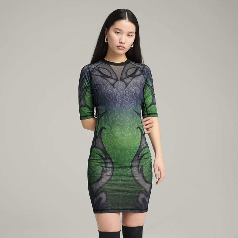 Mekko Puma PUMA x ARIES Women's Tight Dress Vihreä | 631076_51
