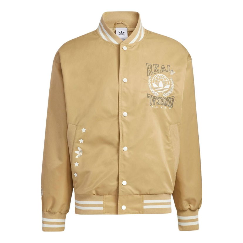 Bomber-takki adidas Originals Woven Bomber Jacket Beige | HY1358