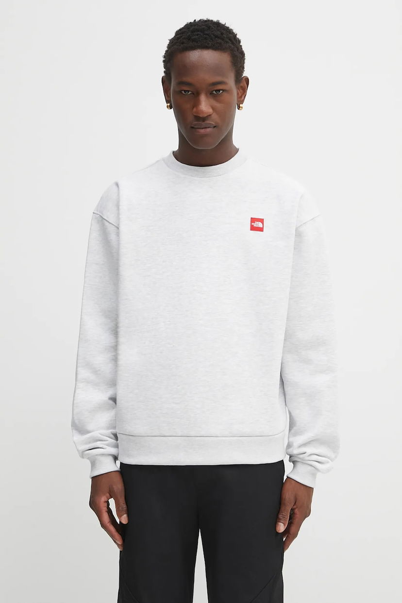 Huppari The North Face The North Face Redbox Crewneck Sweatshirt Harmaa | NF0A8EG1E041