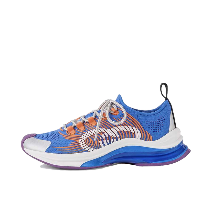 Tennarit ja kengät Gucci Monogram Sneakers Blue Orange W Sininen | 680902 UFE10 8880
