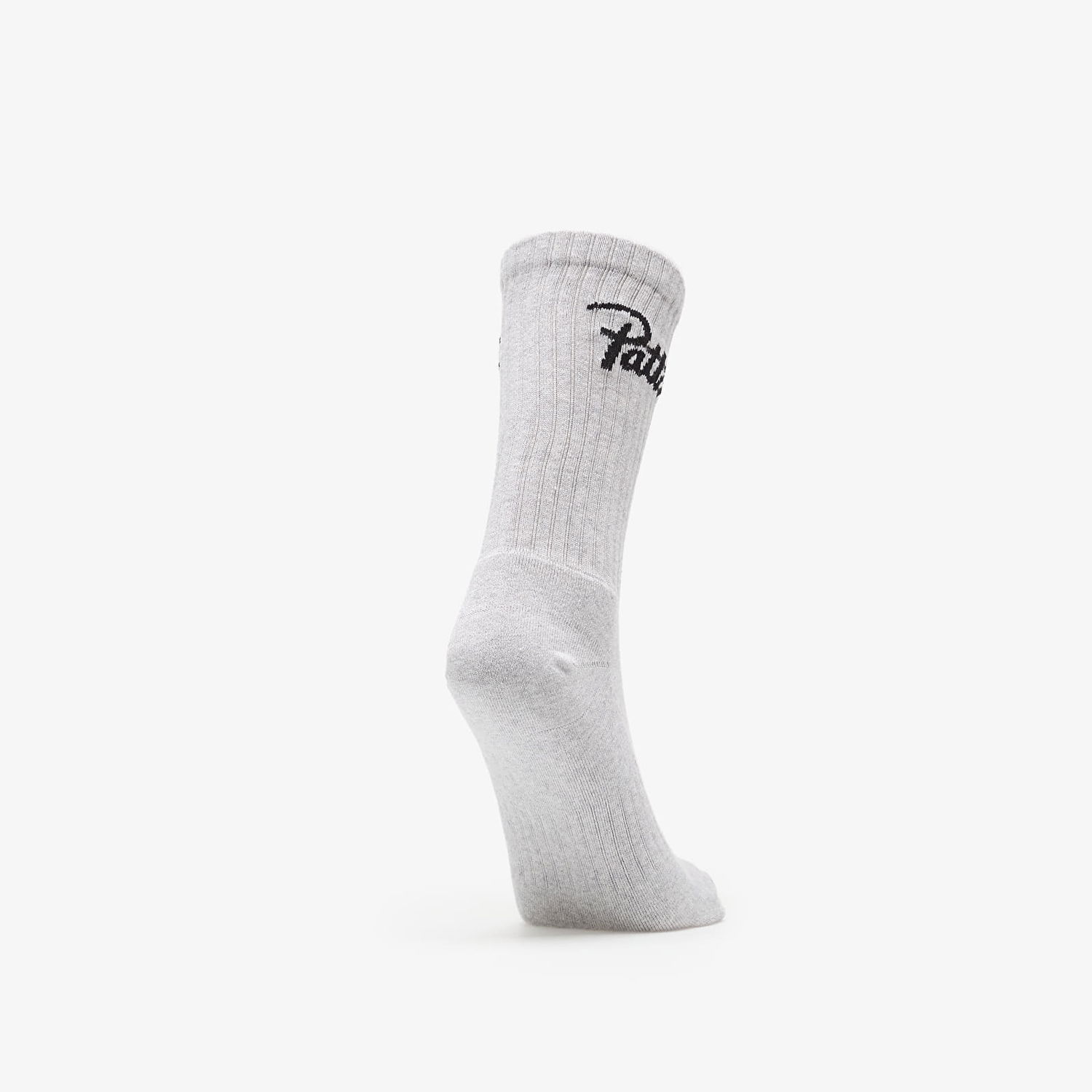 Sukat Patta Script Logo Sports Sock Melange Grey Valkoinen | POC-AW25-2020-396-0016-050, 1