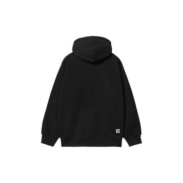 Huppari Carhartt WIP Carhartt WIP Hooded Sweat Jacket Musta | I034691_4, 2