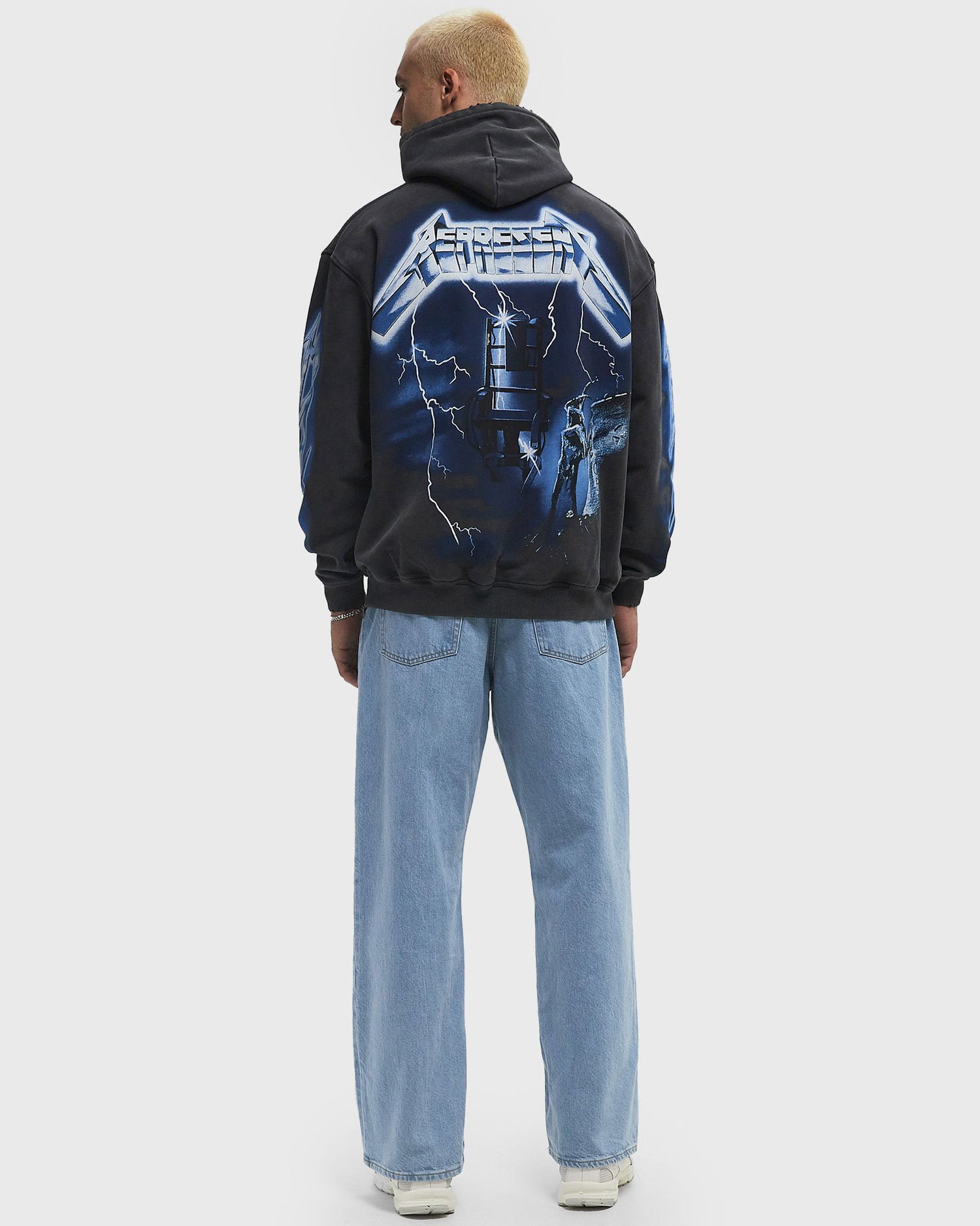 Huppari Represent Clo Represent Metallica Ride The Lightning Hoodie XXL Musta | MLM4372-020, 1