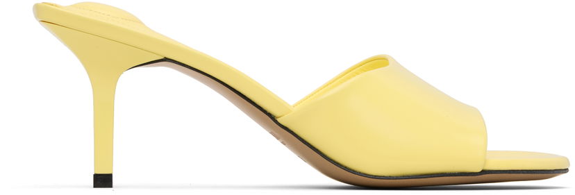 Asusteet Jacquemus Jacquemus 'The Cubisto' Mules Keltainen | 25E251FO167-4036