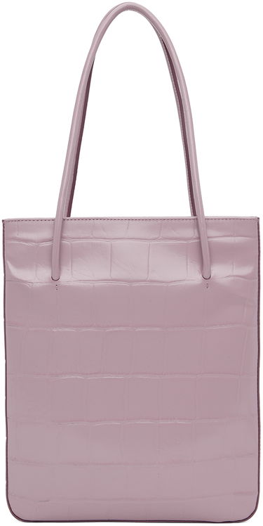 Kangaskassi BY FAR BY FAR Script Tote Bag Violetti | 23CASCPSLVMMCELMED, 0