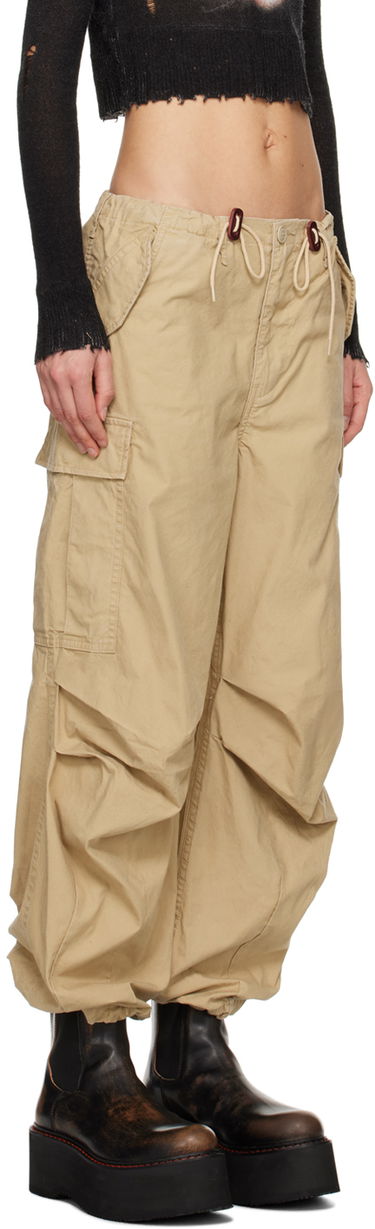 Cargo housut R13 R13 Balloon Army Trousers Beige | R13WR241-R322B, 1