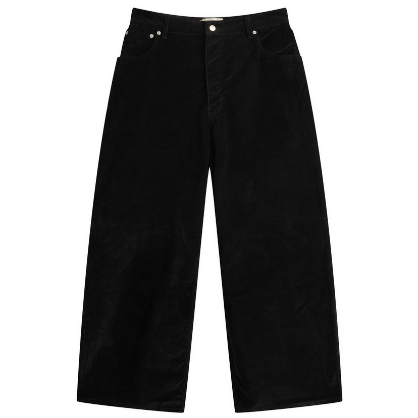 Housut Studio Nicholson Studio Nicholson Volume Pants, Size Large Musta | PAOLOSNM-1023-BLK
