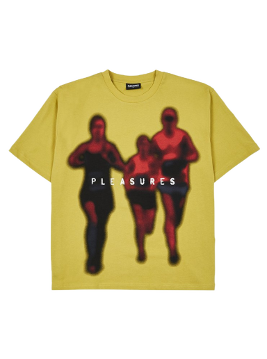 T-paita Pleasures Leader Heavyweight Tee Keltainen | P22SU011