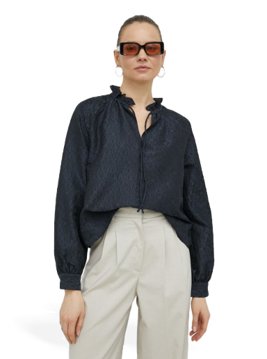 Paita Samsoe Samsoe Karookhi Blouse Musta | F23100148