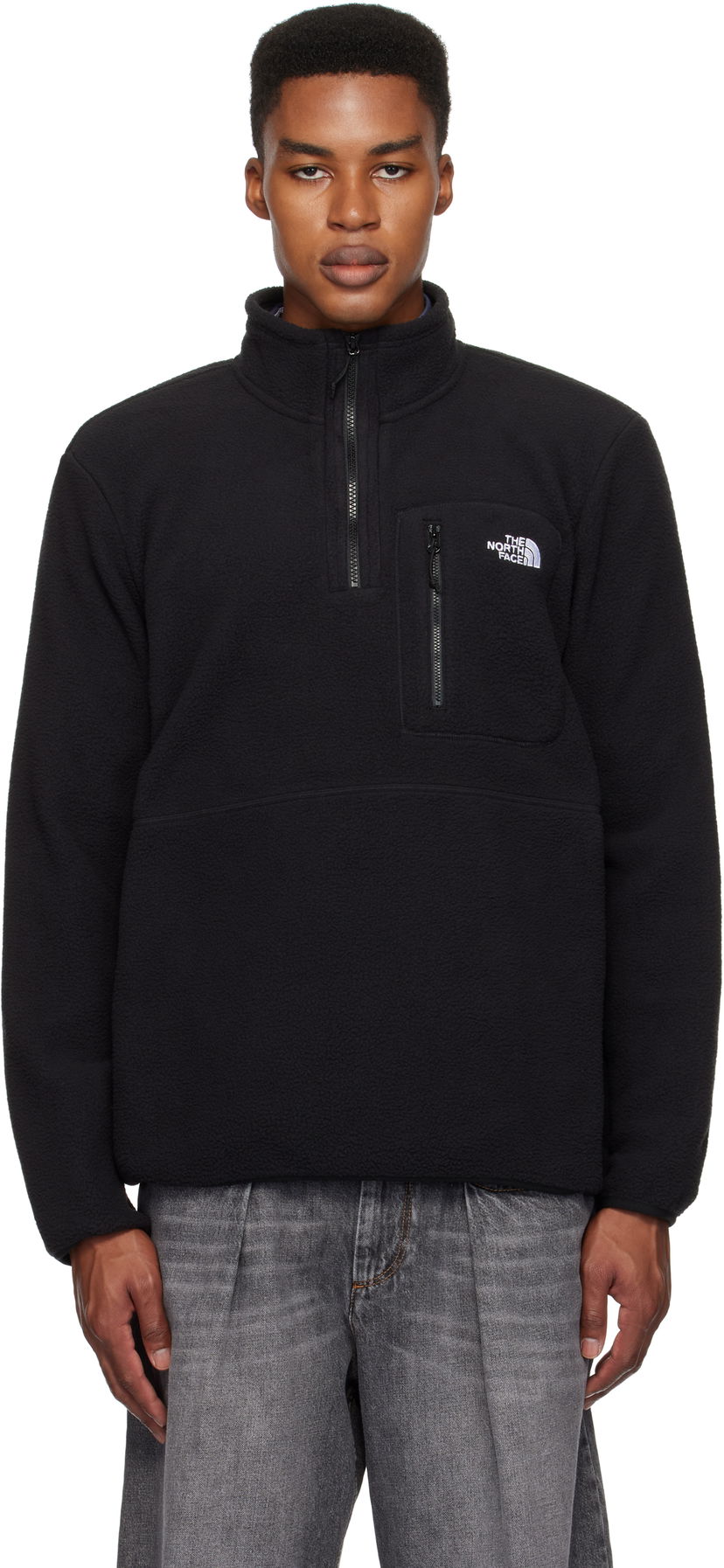 Huppari The North Face Quarter-Zip Fleece Jacket Musta | NF0A883S