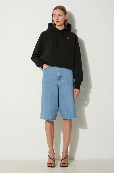 Huppari KENZO Boke Placed Hoodie With Print Musta | FE62SW1624MT.99J, 1