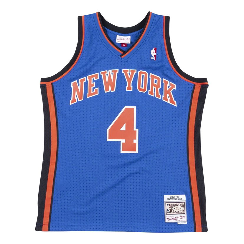 Jersey Mitchell & Ness NBA New York Knicks 'Nate Robinson 4' Swingman Jersey Sininen | SMJYGS18444-NYKROYA05NRB